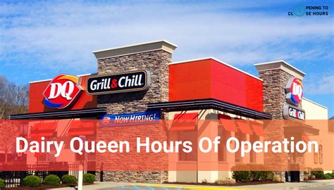 when does dairy queen close|directions to dairy queen.